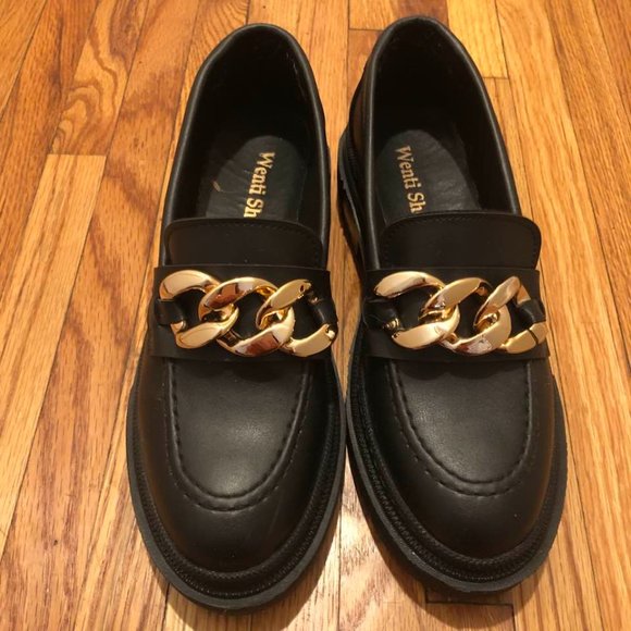 Black Penny Loafers - Picture 2 of 3